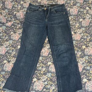 Wit & Wisdom Dark Blue Straight Leg Jeans